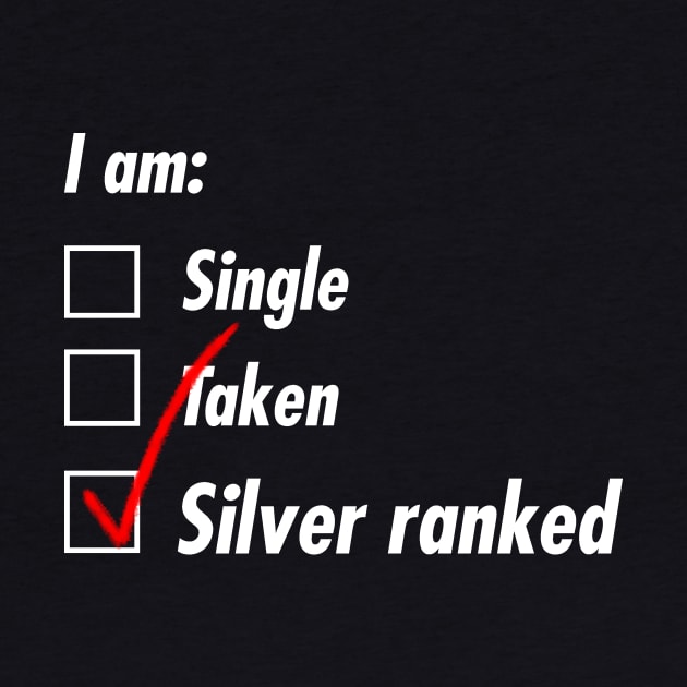 Single Taken Silver by TeEmporium